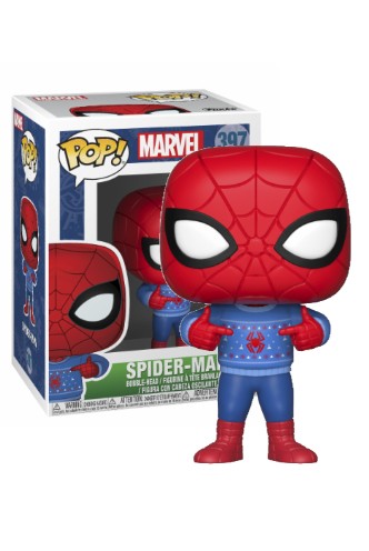 Funko pop spider 2025 man ugly sweater